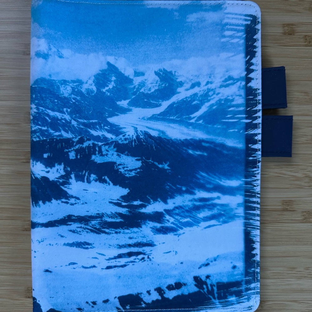Hobonichi Cousin A5 cover—Denali in the Midnight Sun #1